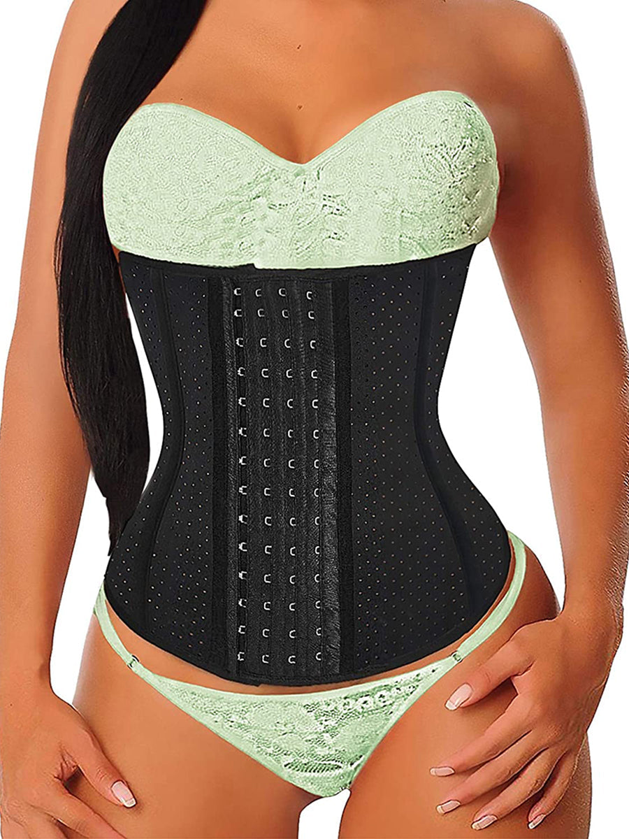 4 Hook Steel Boned Waist Trainer