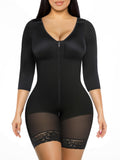 Long Sleeve Full Bust Mid-Thigh Faja Bodysuit