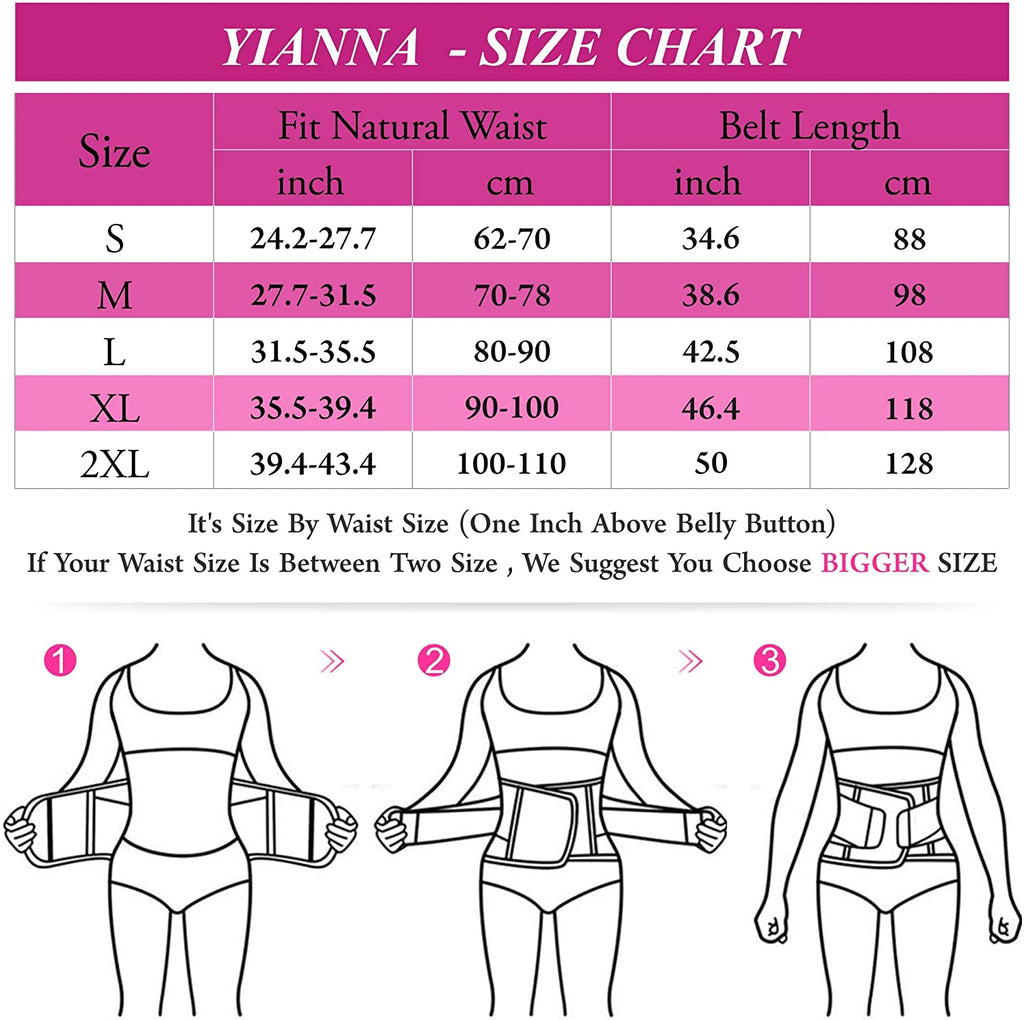 Sweat Sculpt Adjustable Waist Trainer Belt