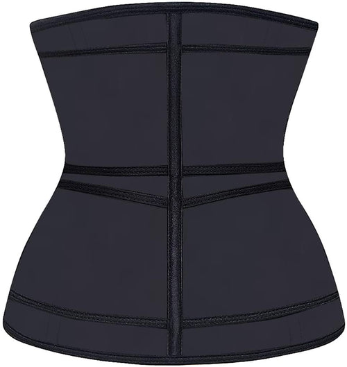 Double Belt Zip Waist Trainer