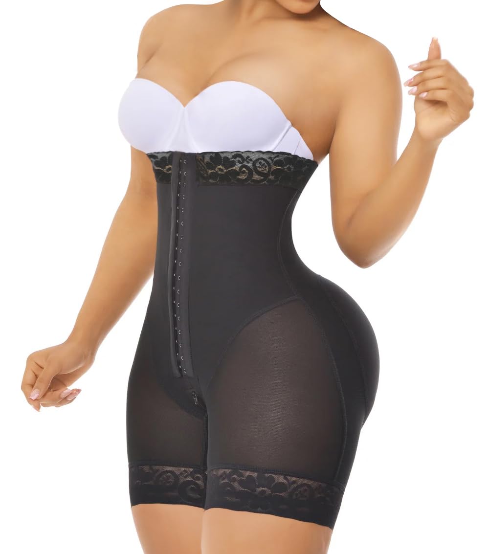 Strapless Tummy Control Mid-Thigh Shorts Faja
