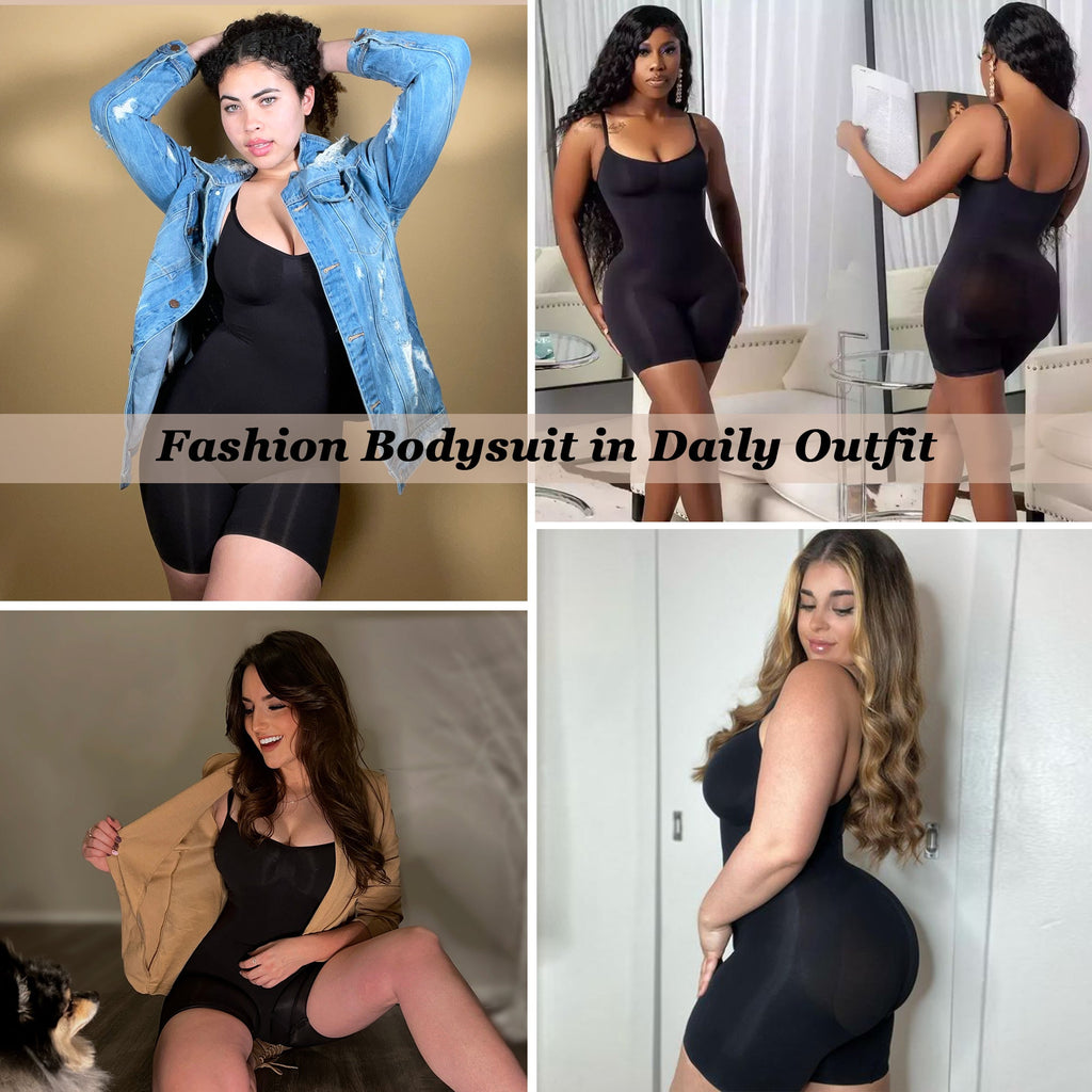 Seamless Sculpt Mid-Thigh Shorts Bodysuit