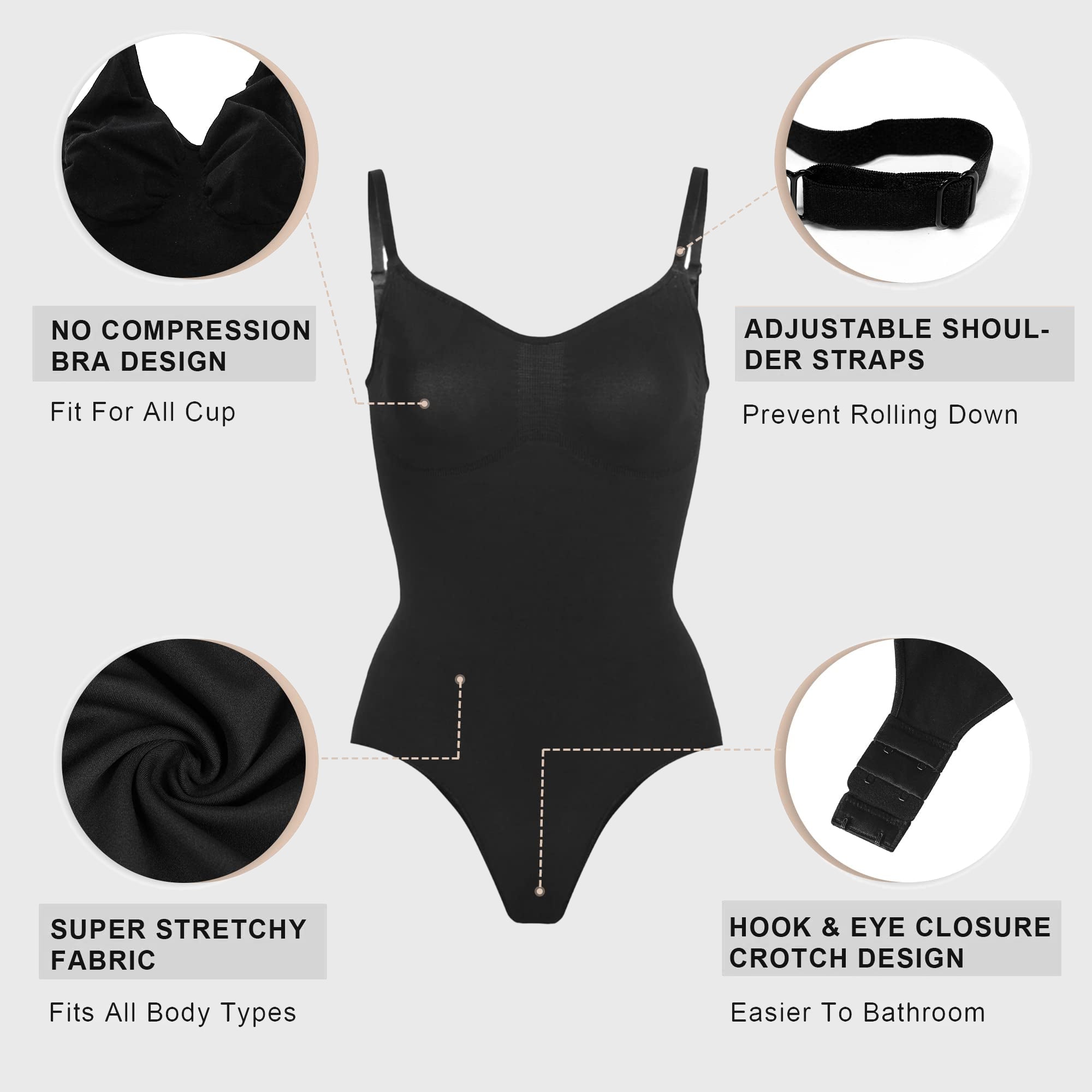 Seamless Sculpt Thong Bodysuit