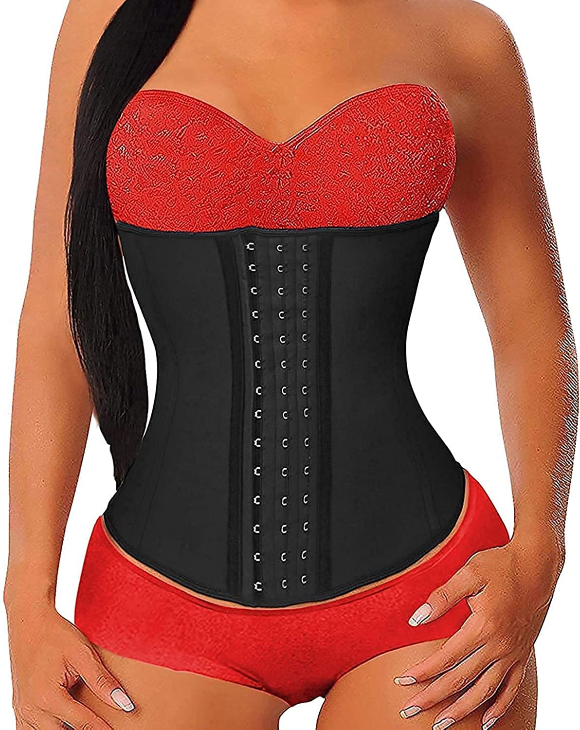 Classic 3 Hook Steel Boned Waist Trainer