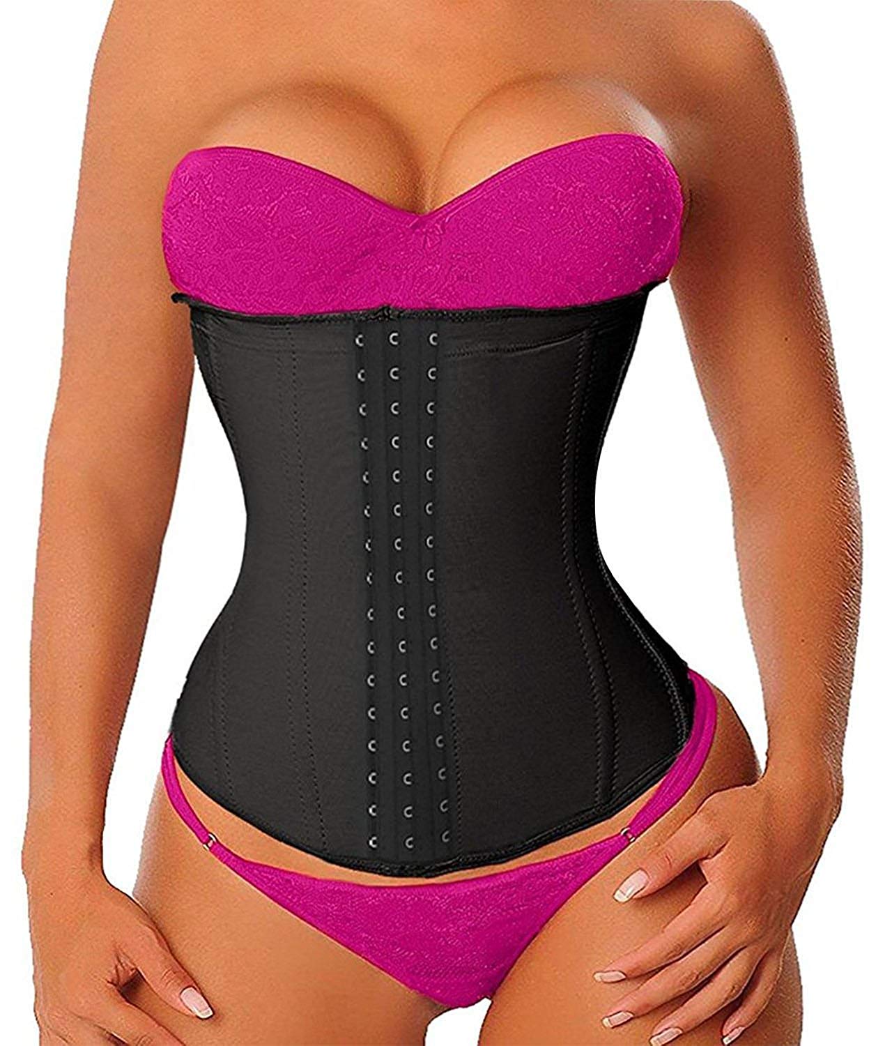 Long Line 3 Hook Steel Boned Waist Trainer