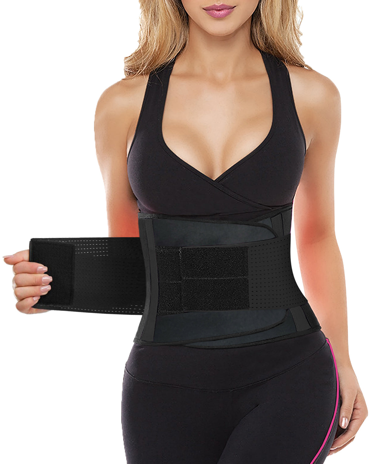 Sweat Sculpt Adjustable Waist Trainer Belt