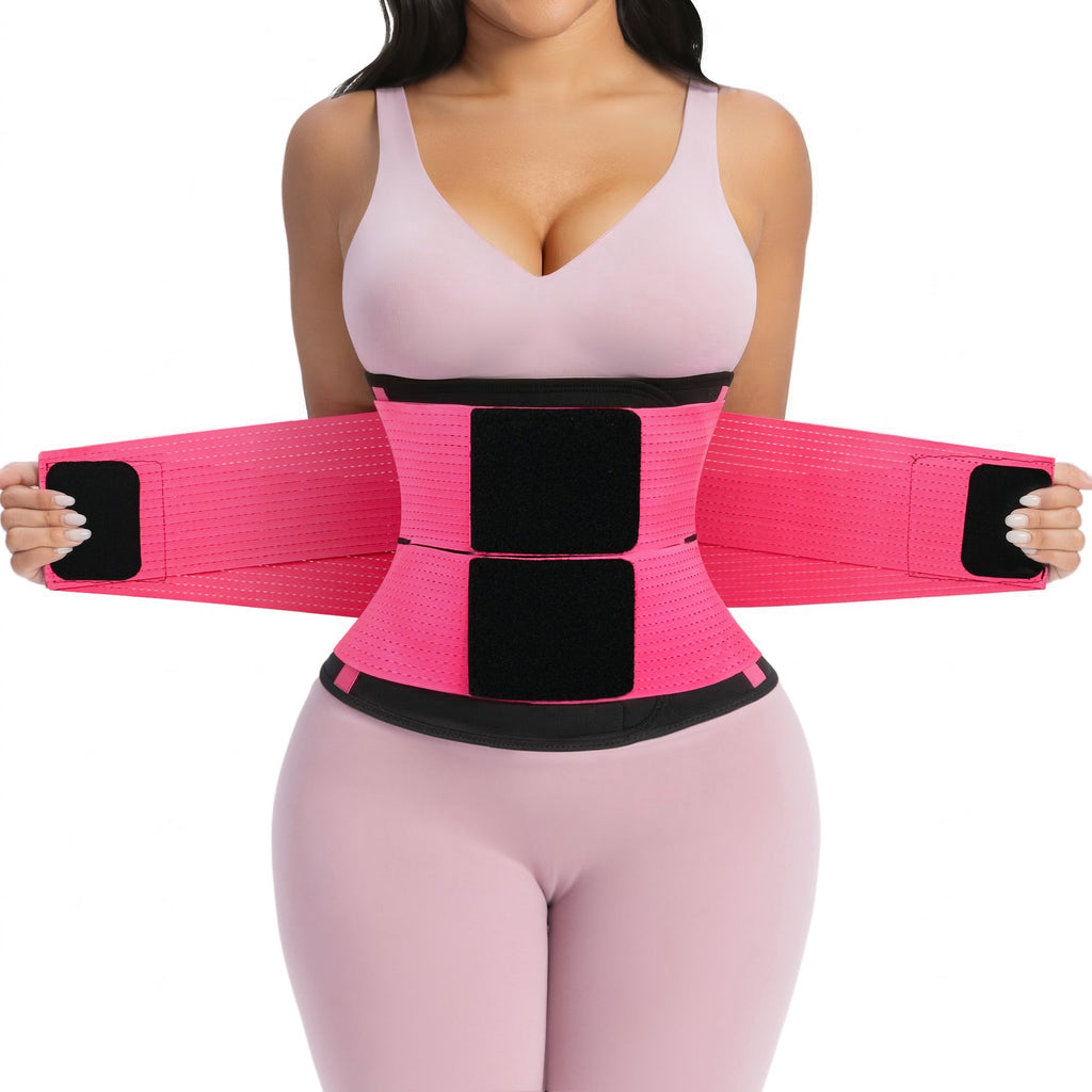 Triple Layer Sweat Sculpt Waist Trainer Belt