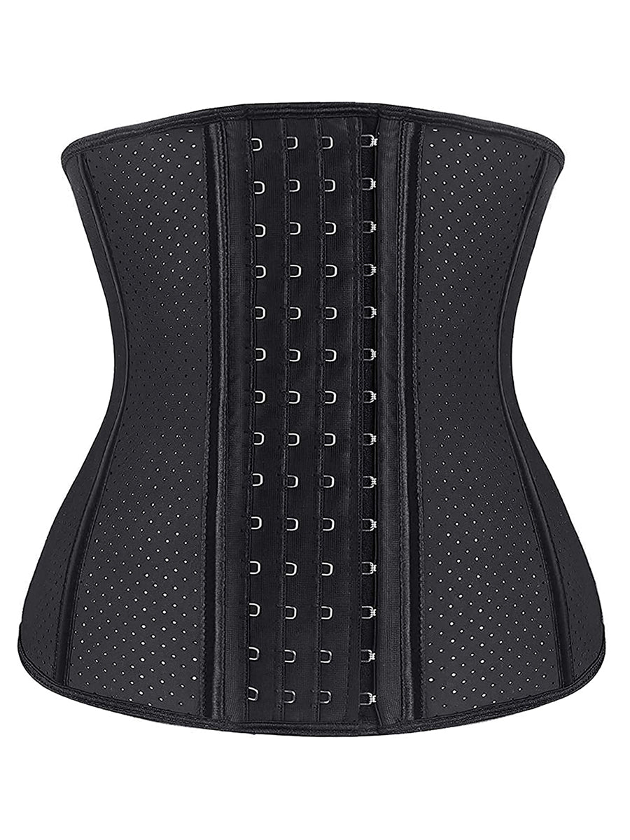 4 Hook Steel Boned Waist Trainer