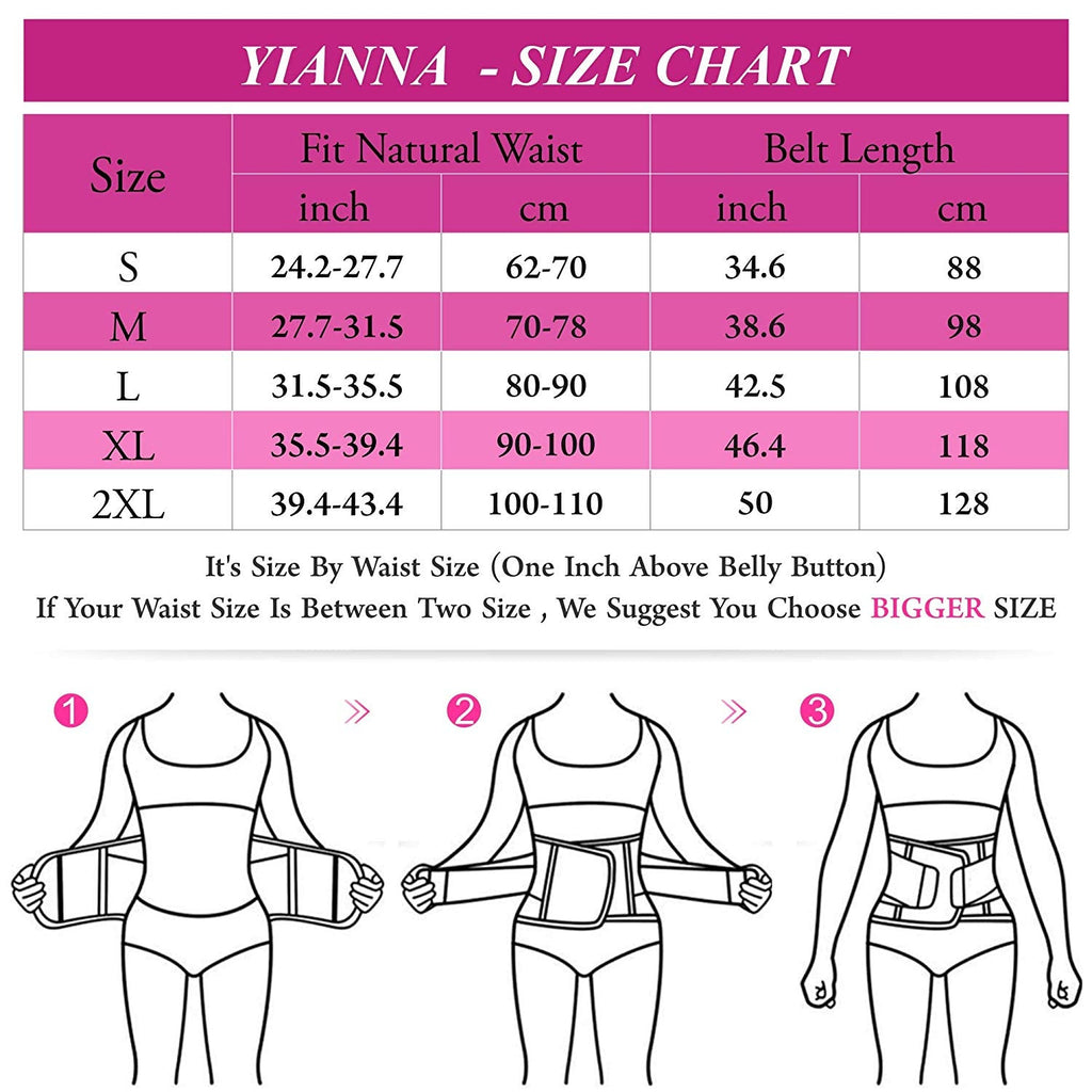 Sweat Sculpt Adjustable Waist Trainer Belt