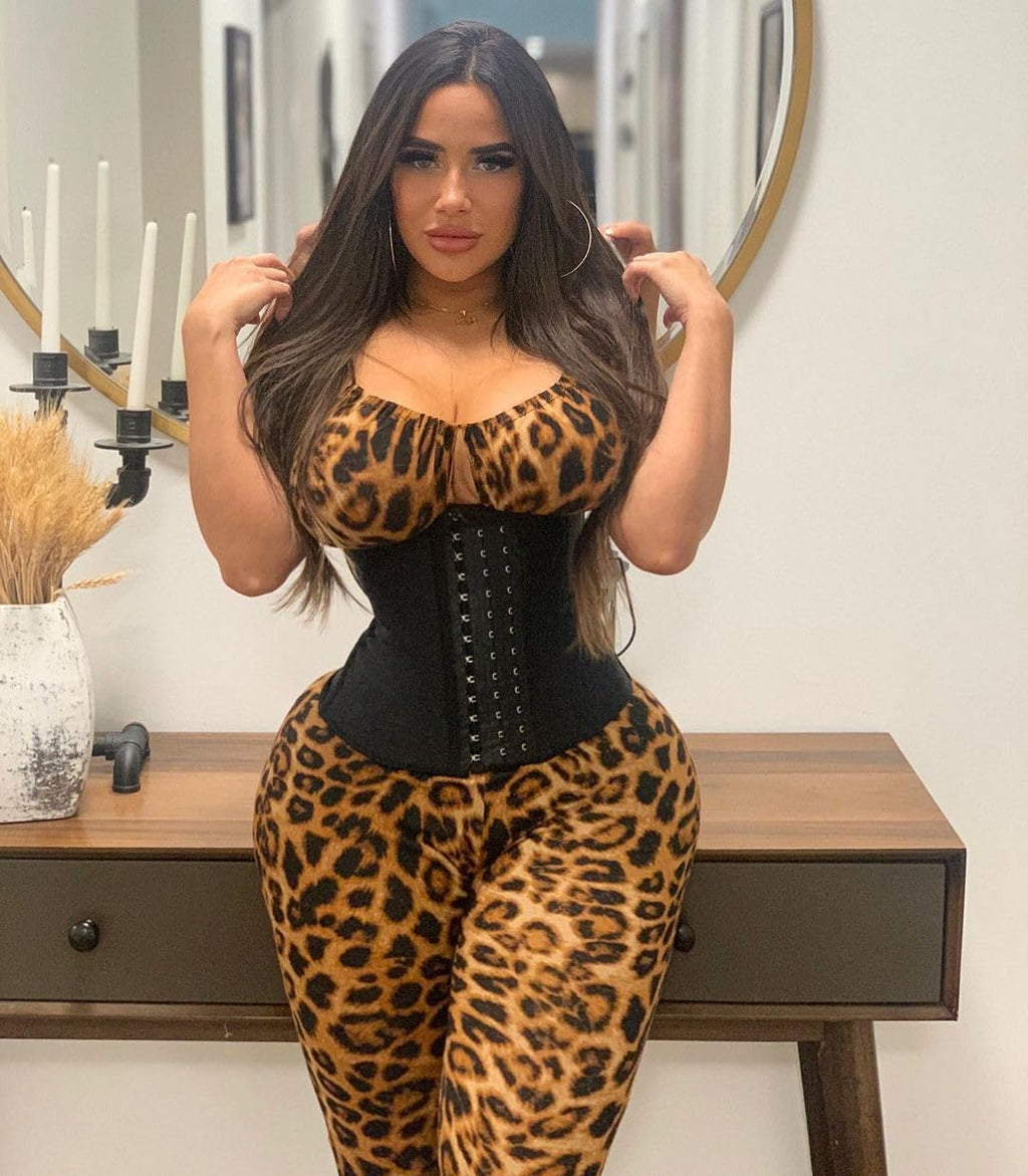 Classic 3 Hook Steel Boned Waist Trainer