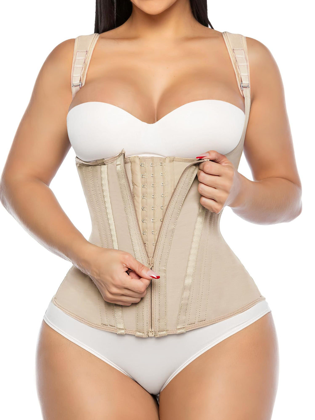Shoulder Strap High Compression Waist Trainer Vest