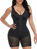 Front Hook Full Bust Mid-Thigh Shaping Shapewear