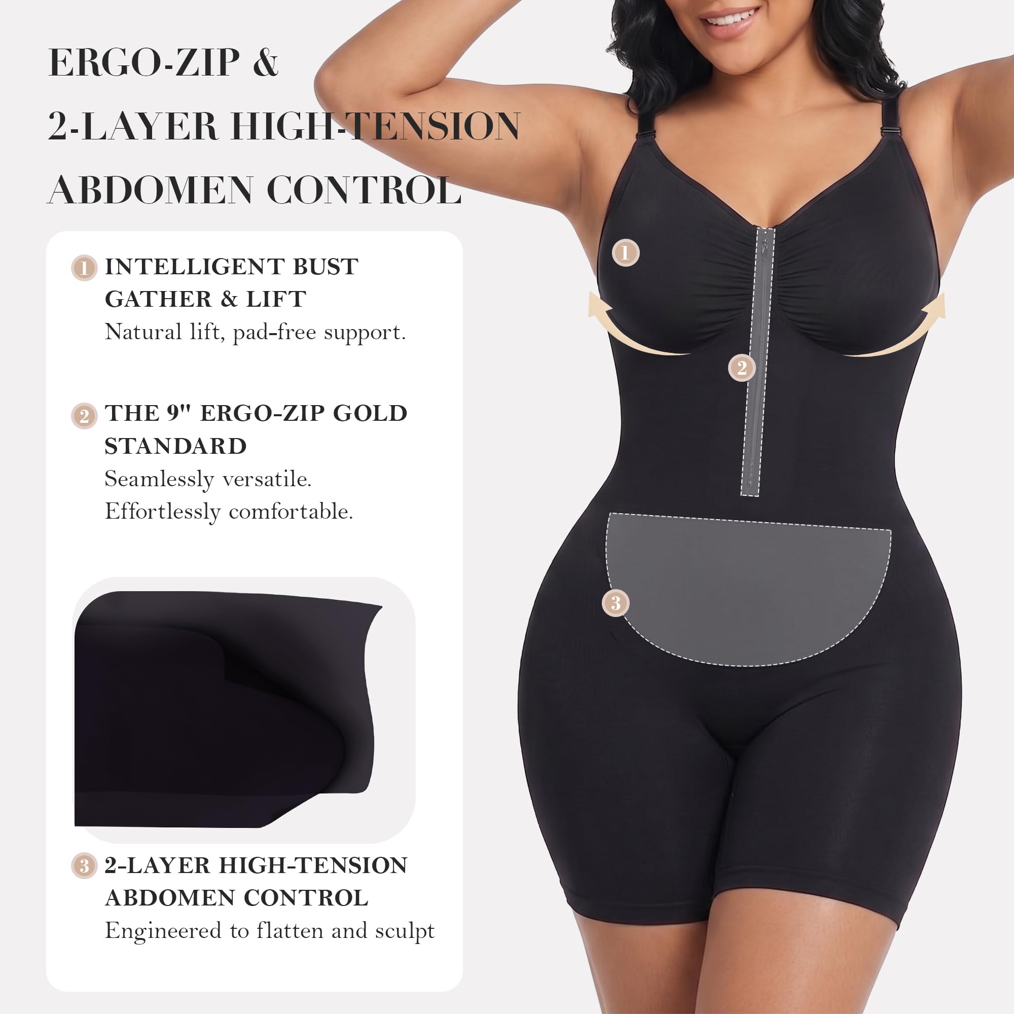 Seamless Sculpt Mid-Thigh Bodysuit