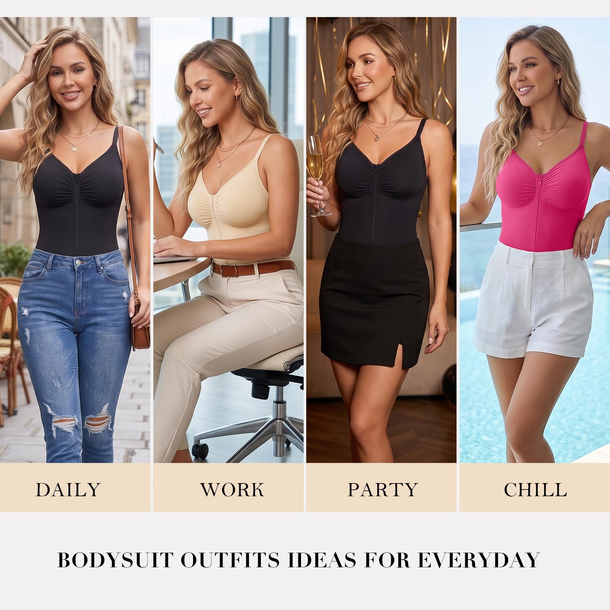 Seamless Sculpt Mid-Thigh Bodysuit
