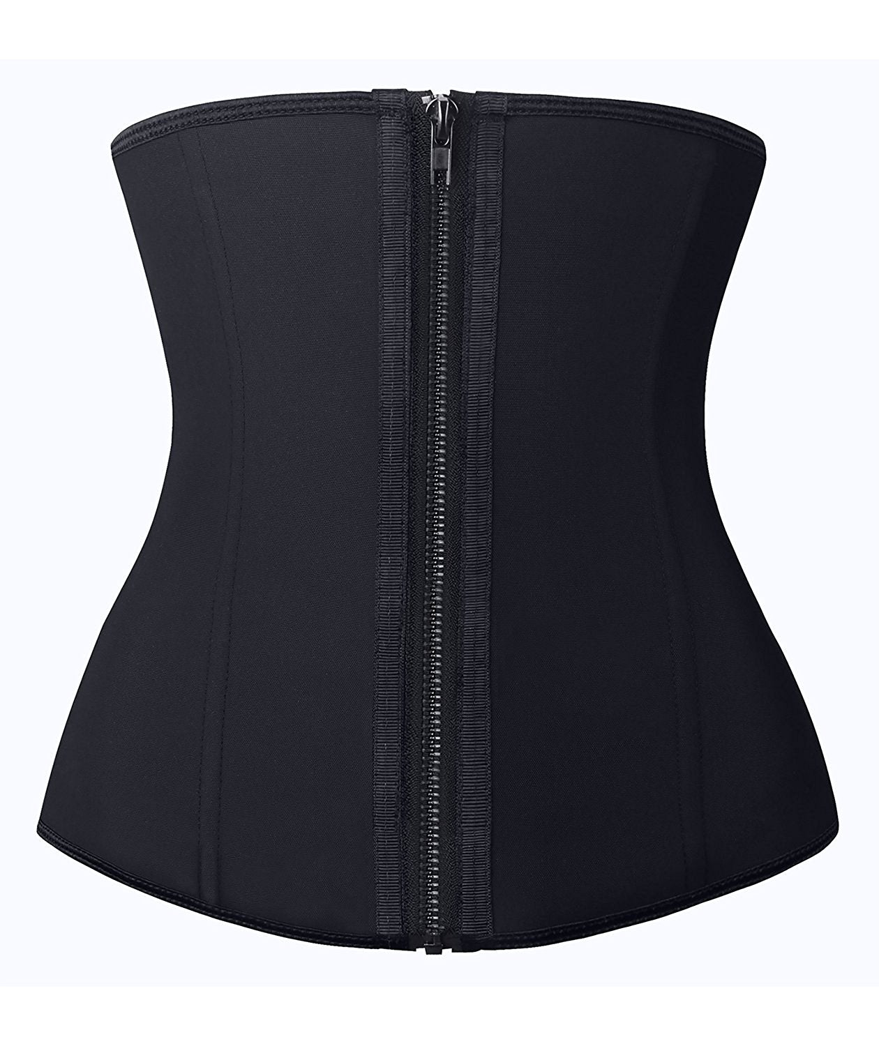 Front Zip Adjustable Compression Waist Trainer