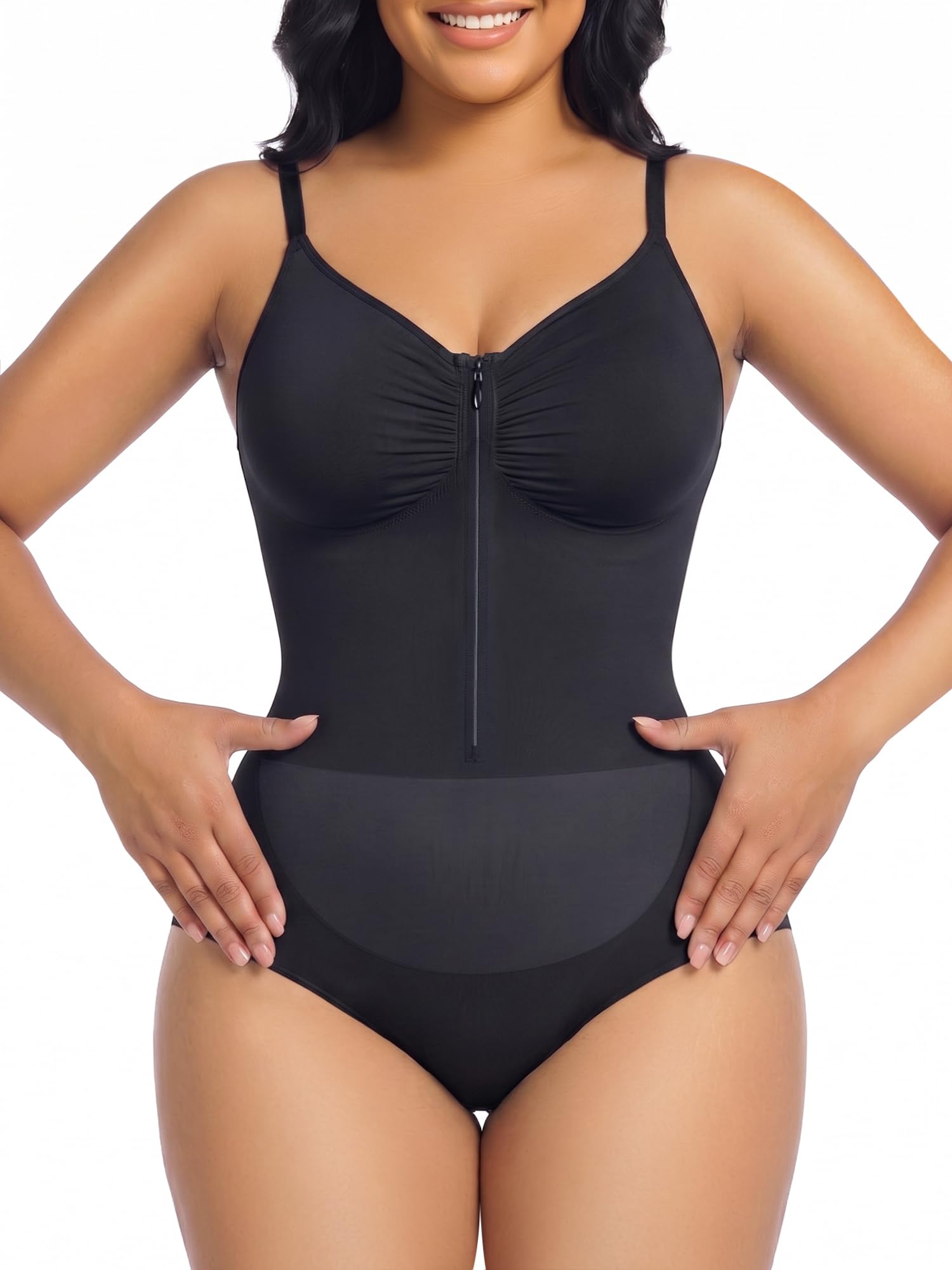 Seamless Tummy Control Shapewear Brief Bodysuit