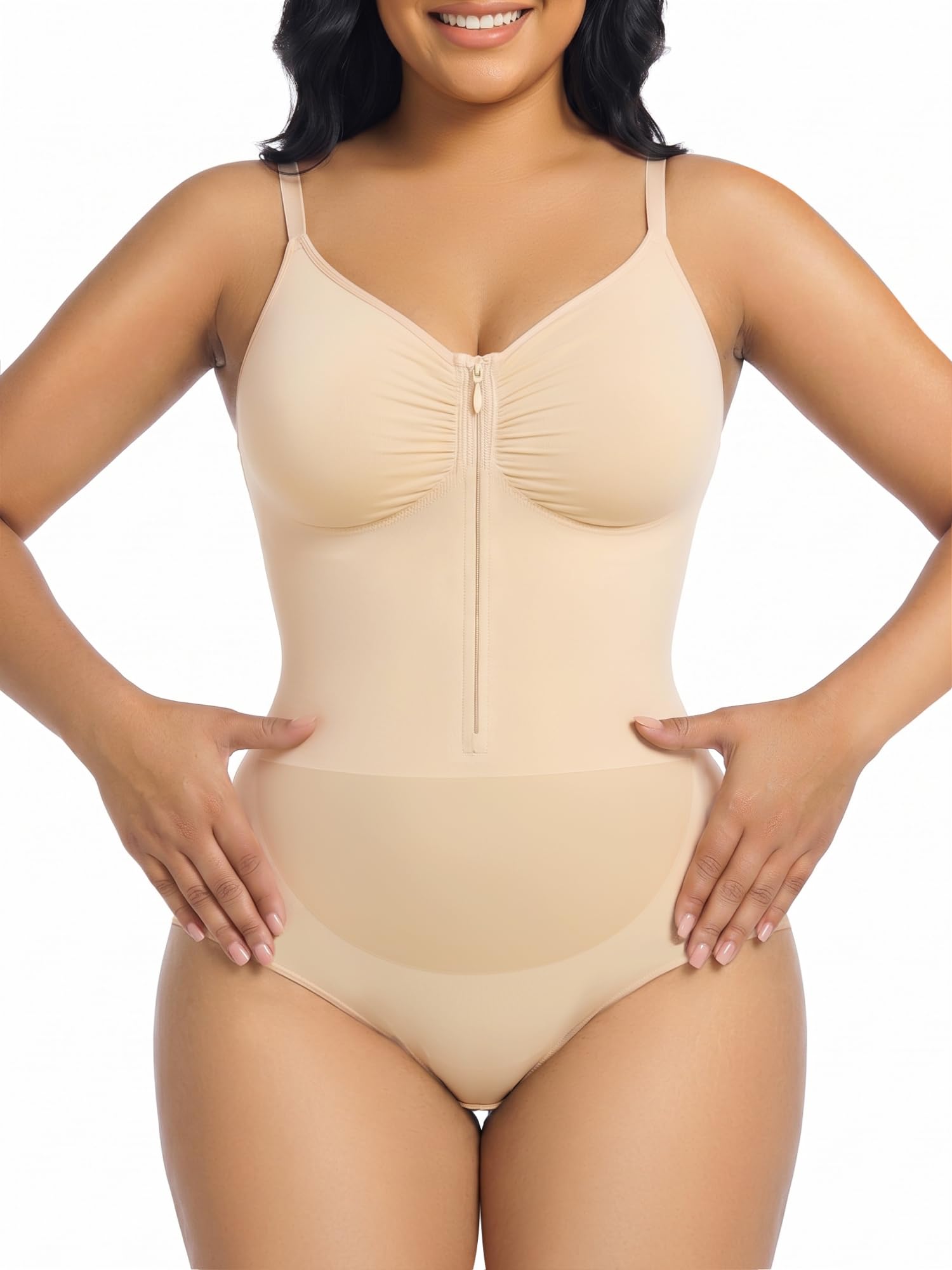 Seamless Tummy Control Shapewear Brief Bodysuit