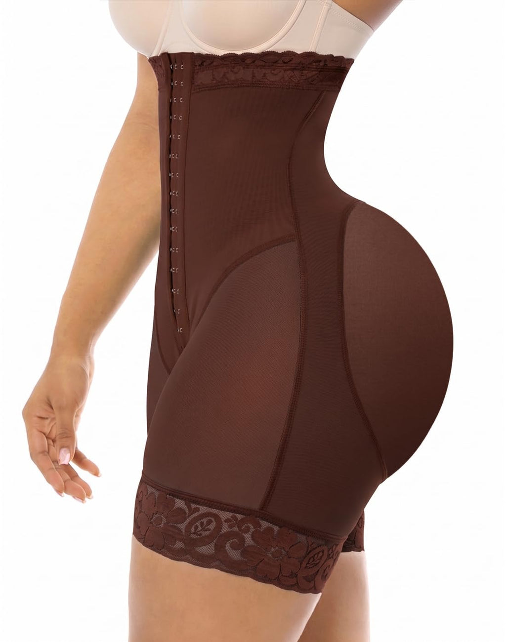 Strapless Tummy Control Mid-Thigh Shorts Faja