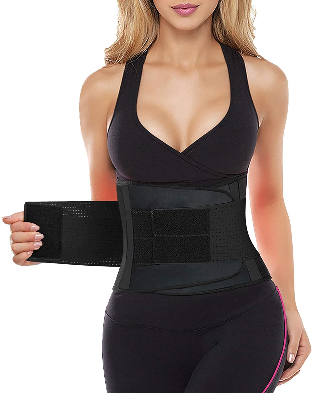 Sweat Sculpt Adjustable Waist Trainer Belt
