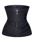Double Belt Zip Waist Trainer